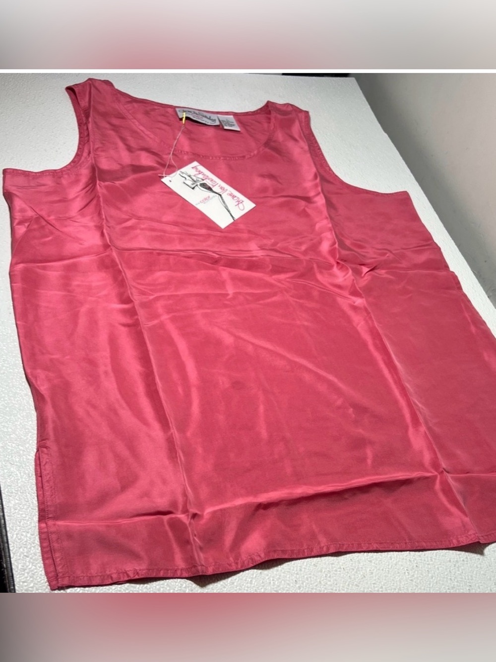 Diane Von Furstenberg Women's Sleeveless 100% Silk Tank Top  NWT